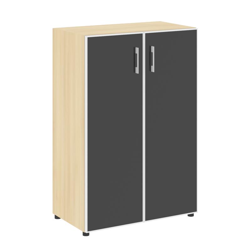 Ялта Шкаф LT.ST-2.4 R black Акация Лорка/Стекло Black 800*450*1195