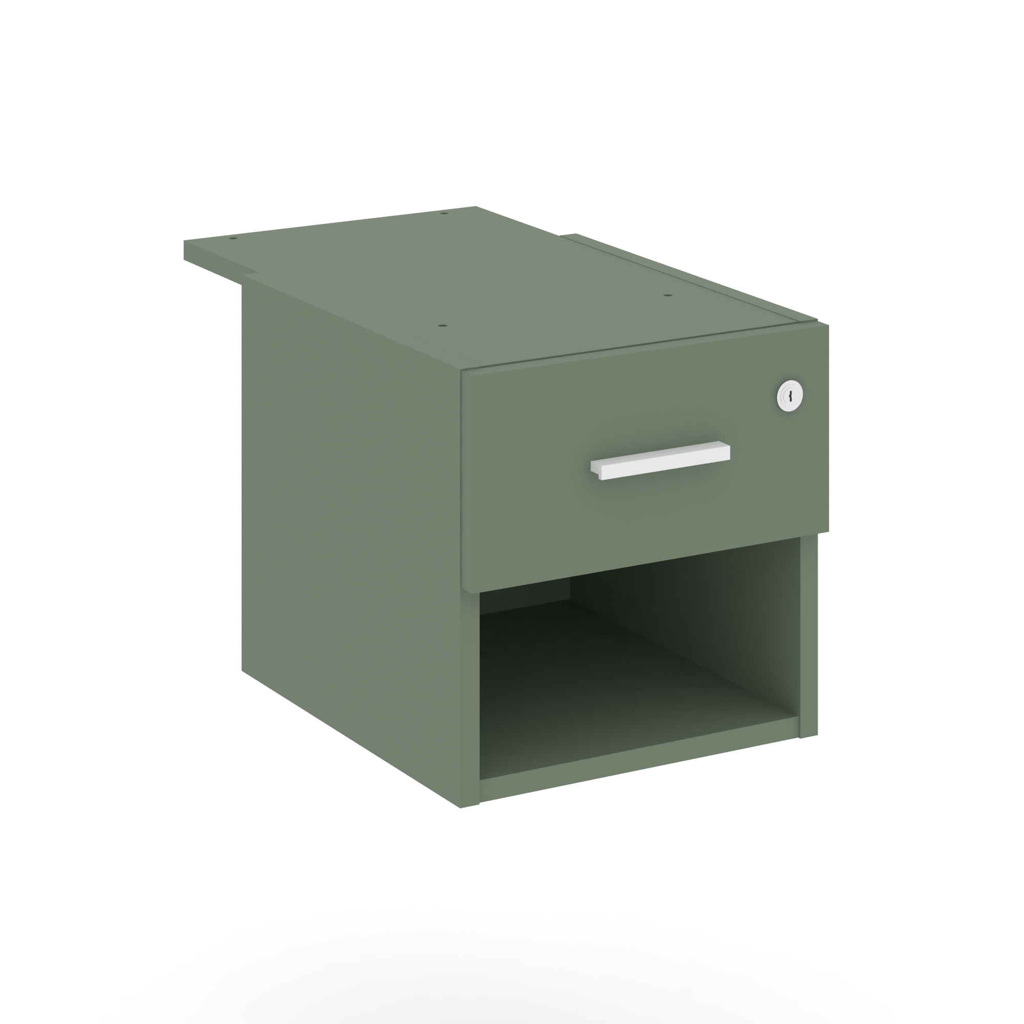 Концепт Тумба с открытой нишей и 1 ящ. CN.PT-005 W Кобо 347*573*336